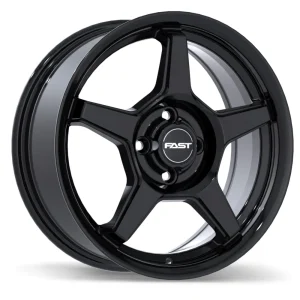 Fast Wheels – Flair – Black – 17″x7″ 42mm – All weather Wheels – F272N-1770-49BN+42C601